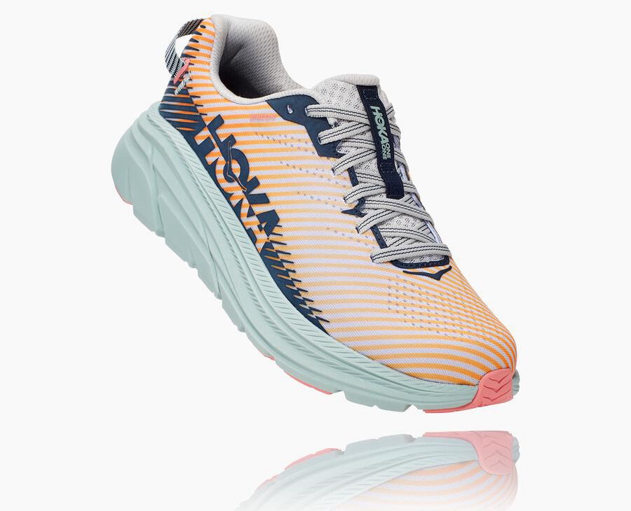 Hoka One One Koşu Ayakkabısı Kadın Siyah/Bej Rengi - Rincon 2 - PQ5046138